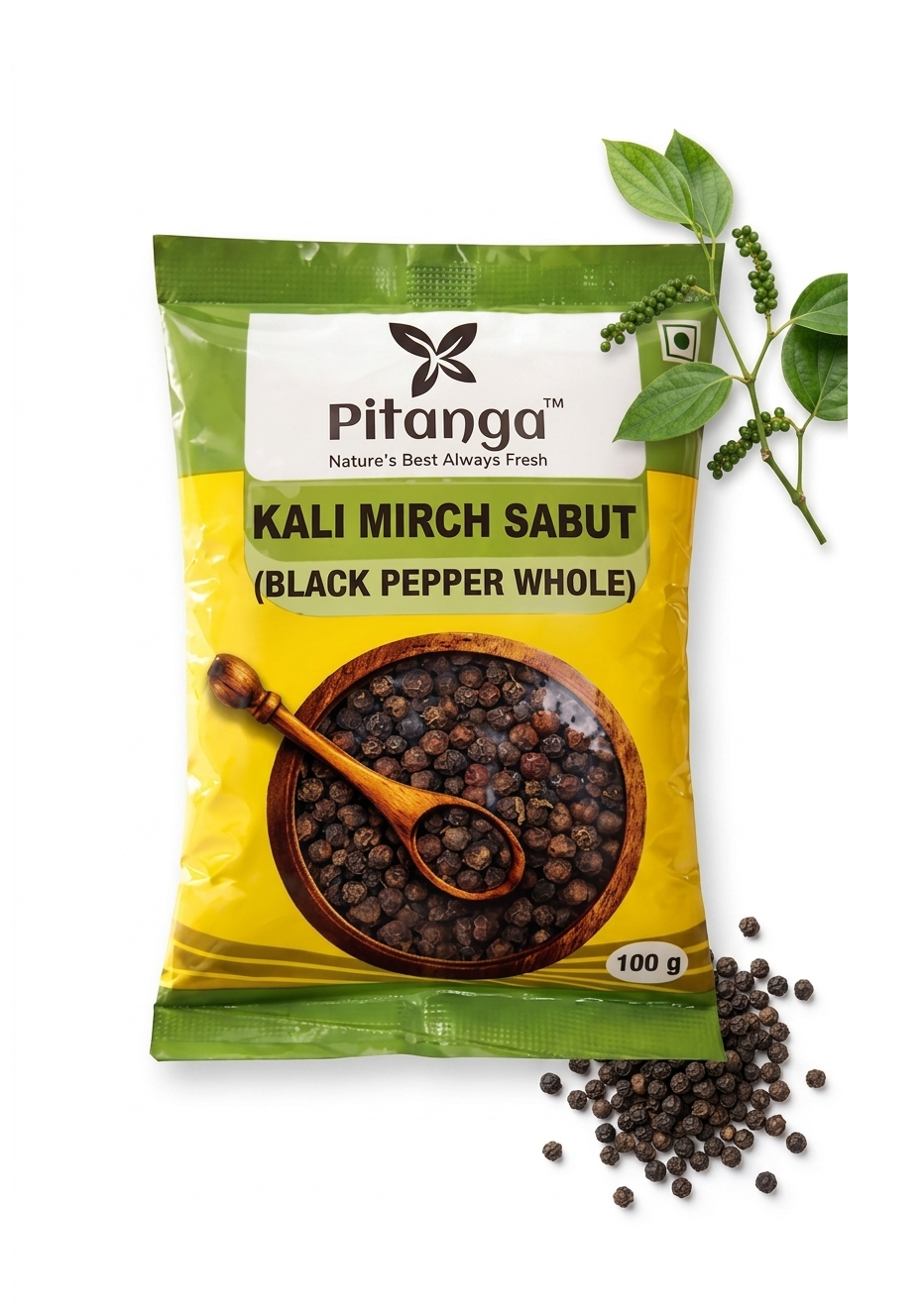 Kali Mirch Sabut graphic view