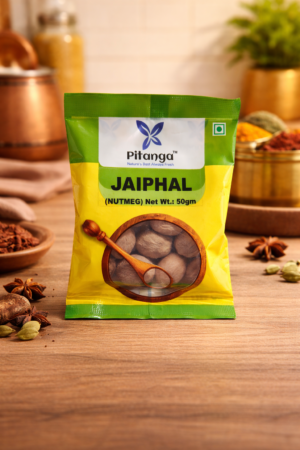 Pitanga Jaiphal on wooden countertop