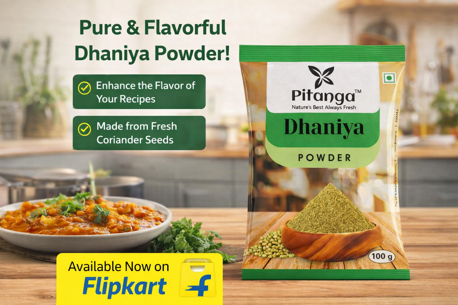 dhaniya powder presentation and benefits