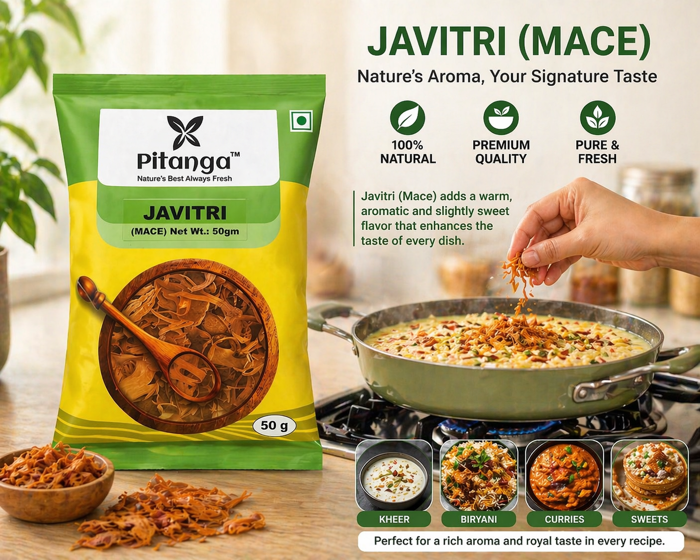 javitri mace uses and advantages