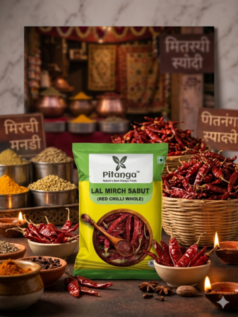 laal mirch sabut artistic presentation