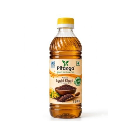 mustard oil kachi ghani 1L pitanga foods