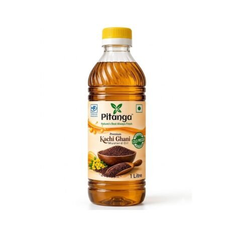 mustard oil kachi ghani 1L pitanga foods