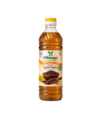 mustard oil kachi ghani 500ml pitanga foods