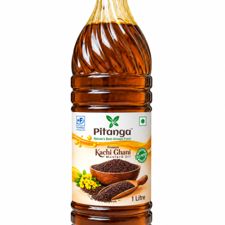 Premium Kachi Ghani Mustard Oil (Cold-Pressed Mustard Oil)