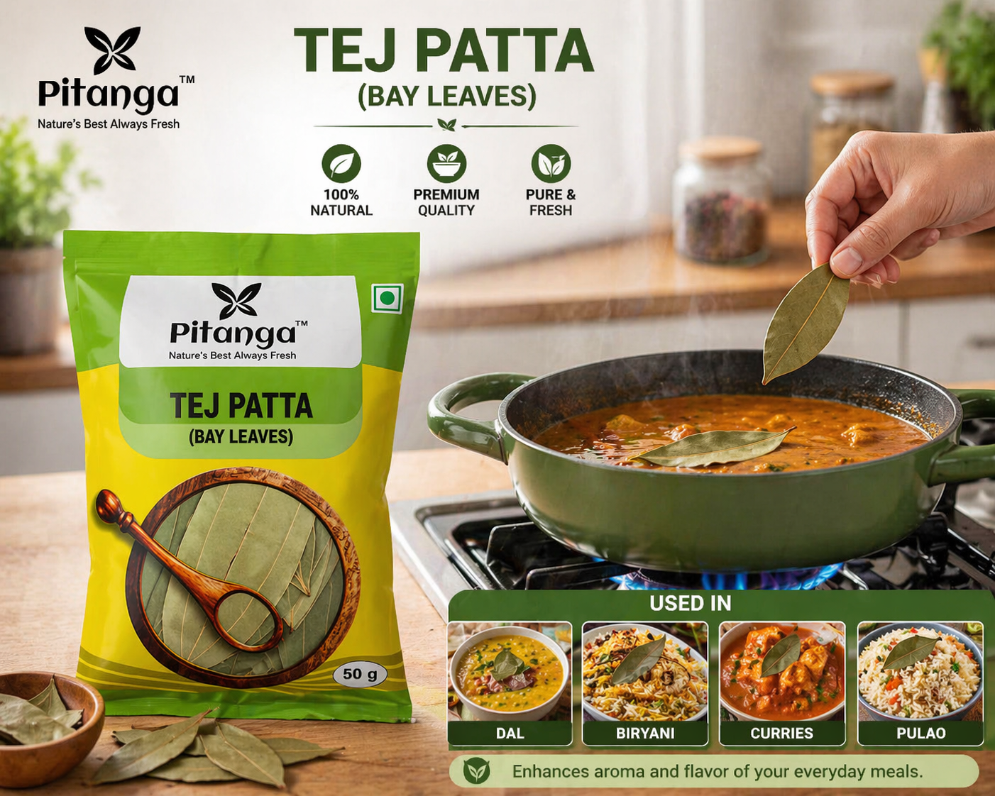 tej patta bay leafs in cooking