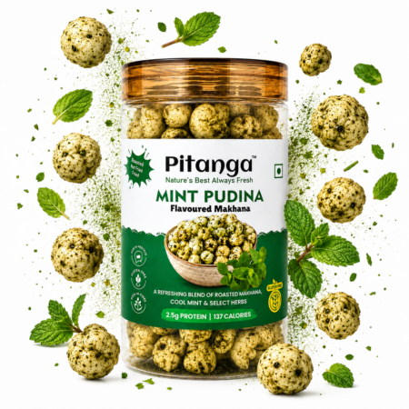 Mint Pudina Makhana (Mint Flavoured Fox Nuts)